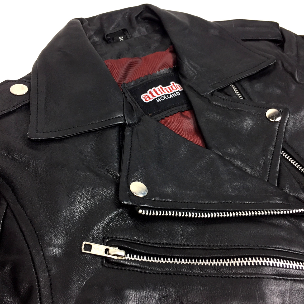 Attitude Holland Attitude Holland Leren jacket Lamb Marlon Attitude Holland Attitude Holland Leren jacket Lamb Marlon